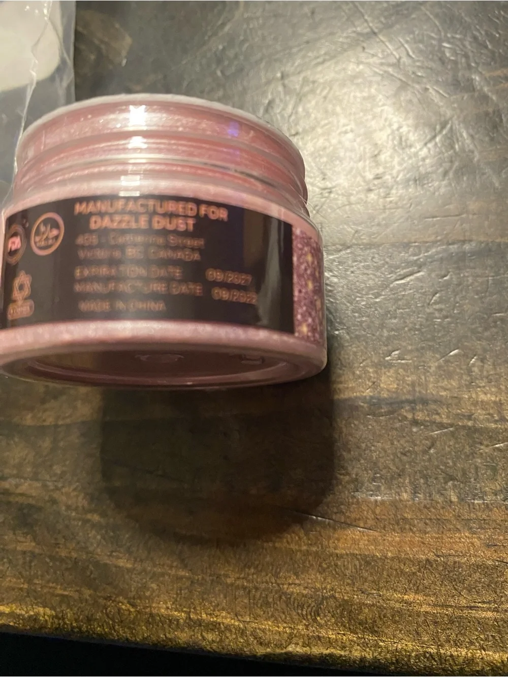 Light Pink Glitter - Edible Cosmetic Glitter (M243)